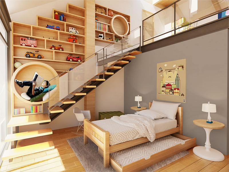 25 Modern Kids Bedroom Designs Perfect For Both Girls And Boys Home Design Lover