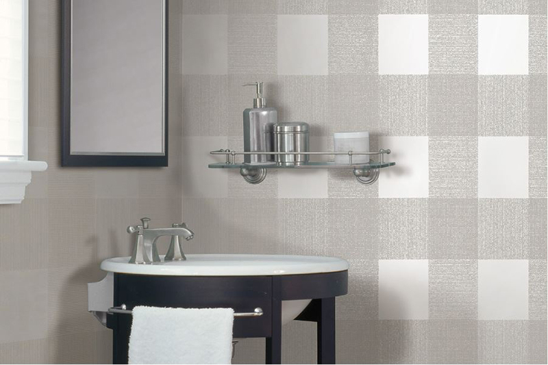 textured bathroom wallpaper