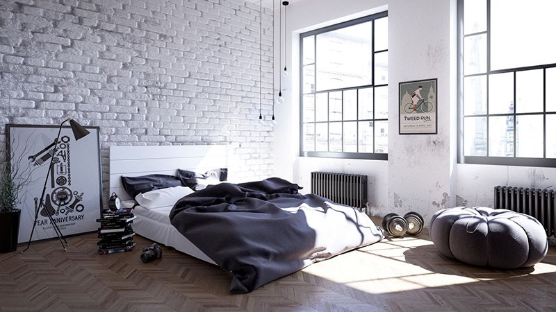 Loft bedroom