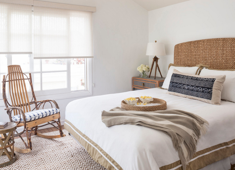 rocking chair in bedroom