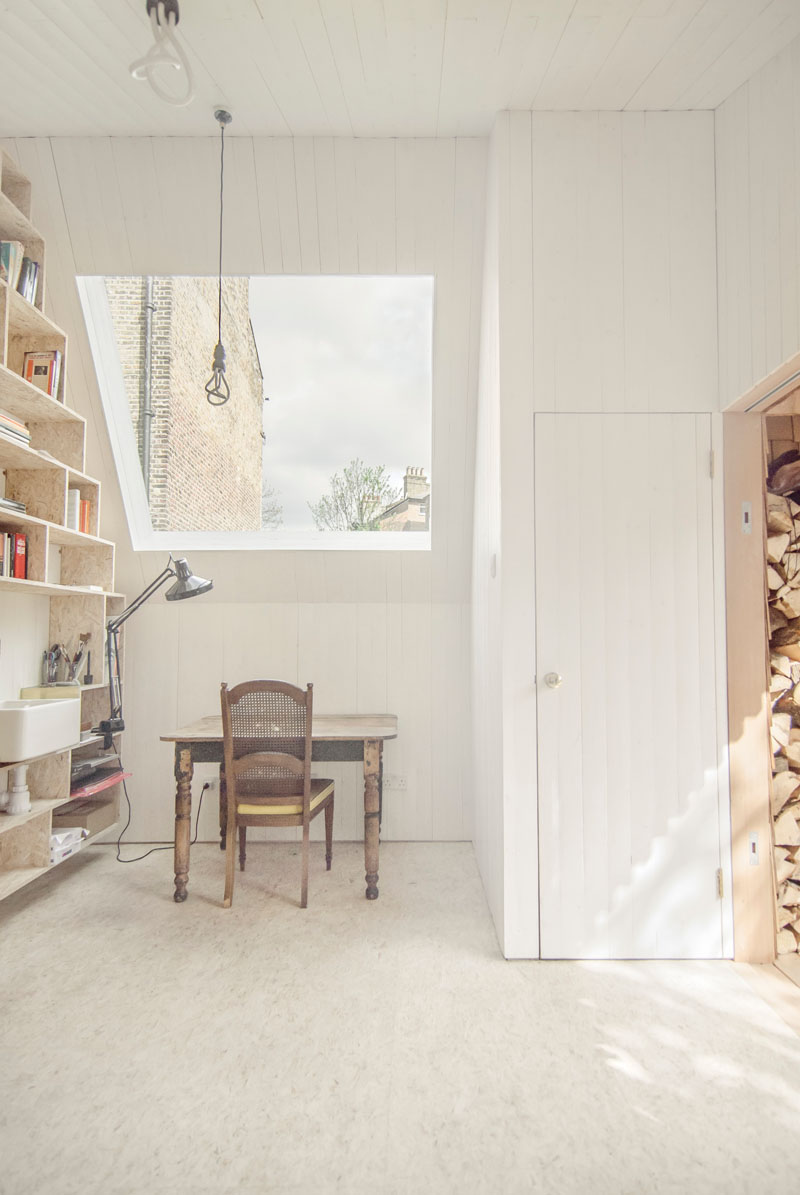 Writer's Shed London skylight