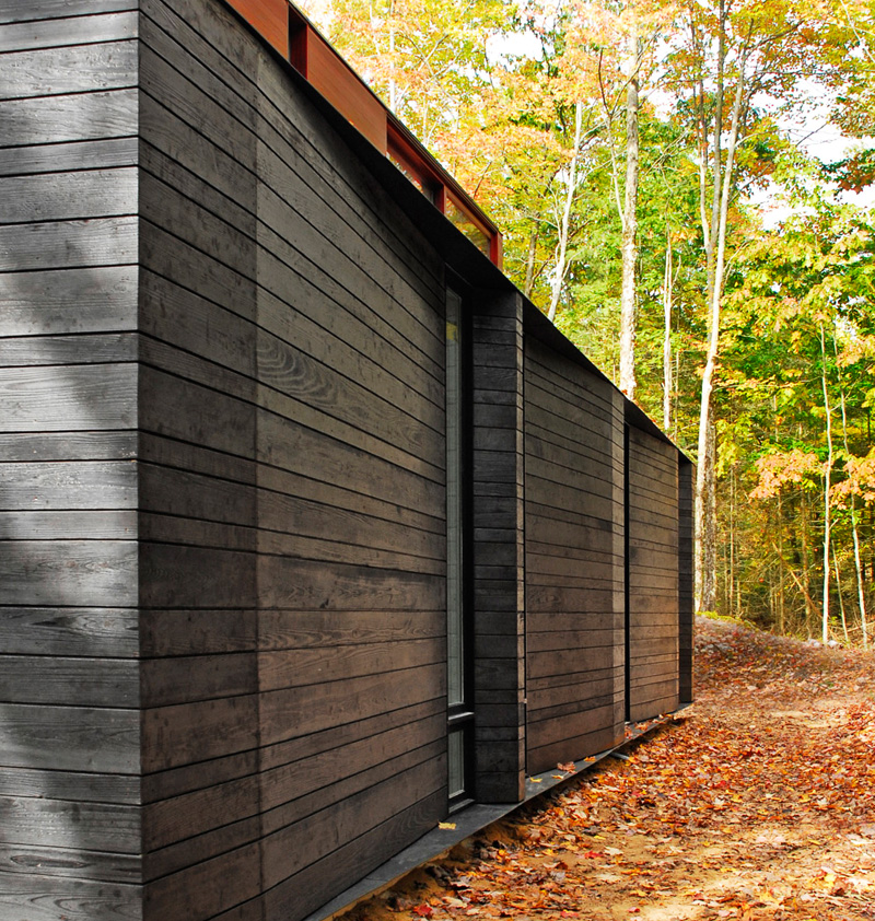 Pleated House cedar