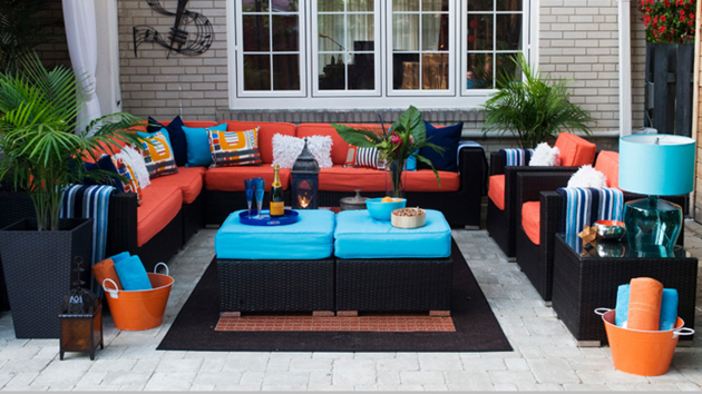 20 Ideas of Comfortable Outdoor Sofas