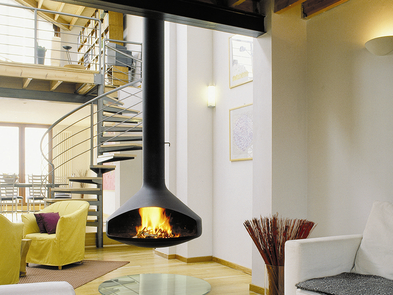 Suspended Fireplace Designs In The Living Room Home Design Lover