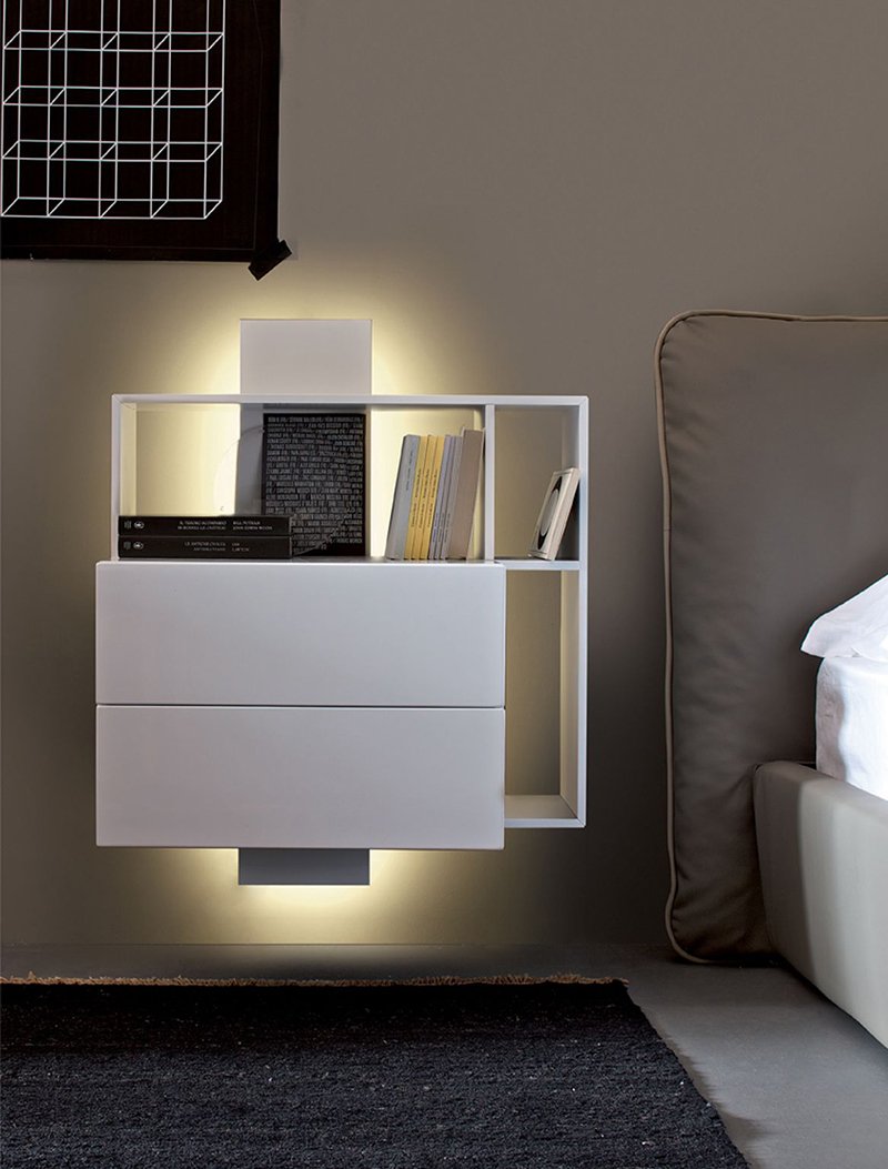 22 Sleek Modern Nightstands for the Bedroom Home Design ...