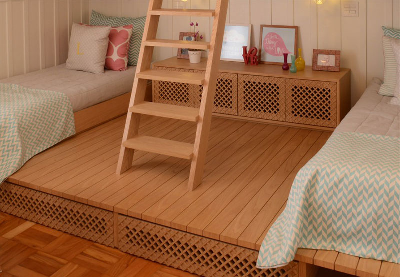 Girls Bedroom platform