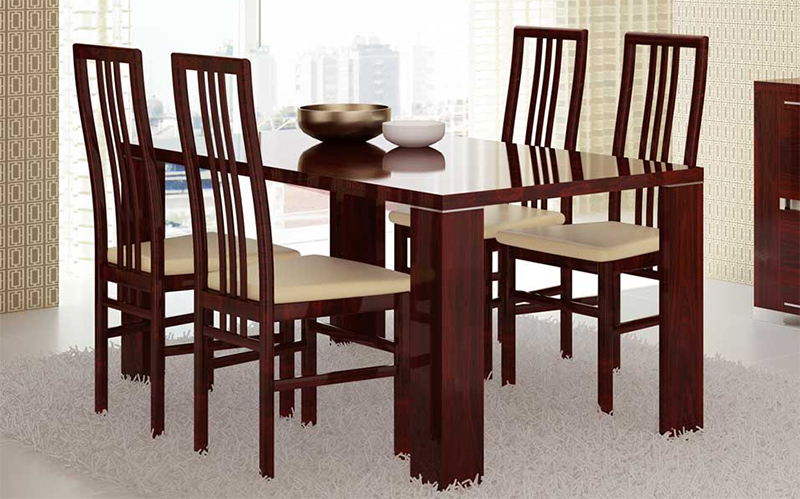 dining table with chair design