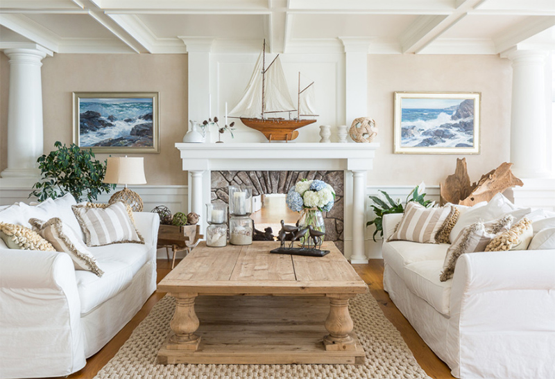 22 Beach Themed Home Decor In The Living Room Home Design Lover