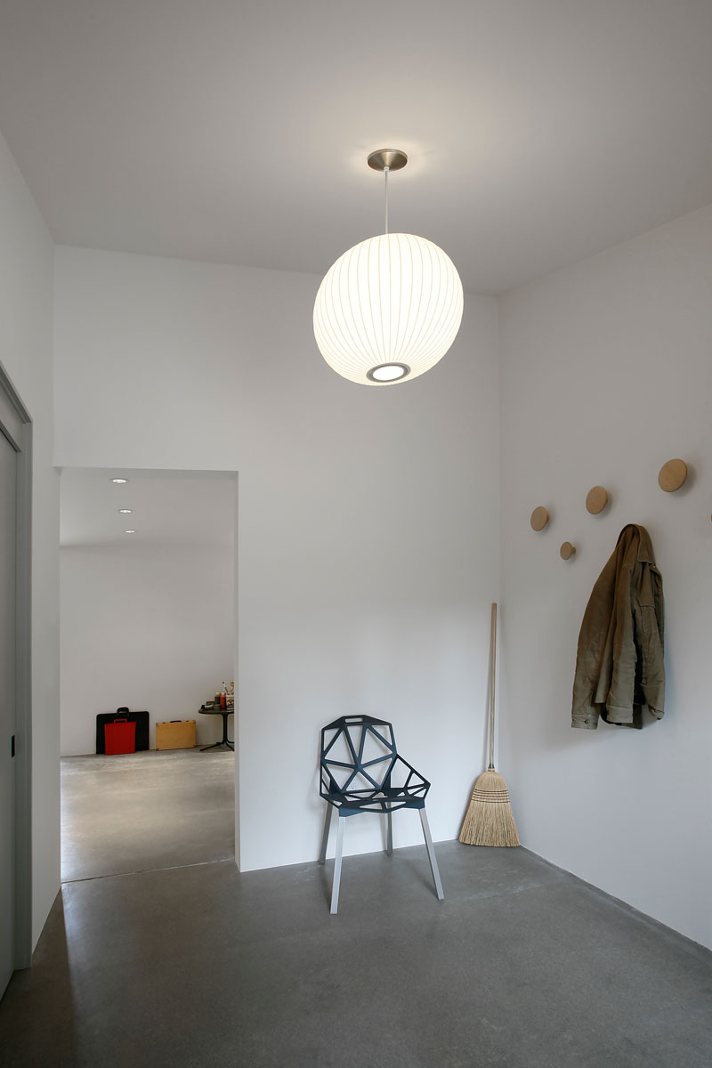 horse stable transformation mudroom