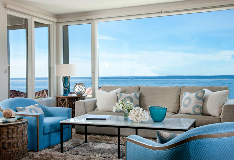 22 Beach Themed Home Decor in the Living Room | Home Design Lover