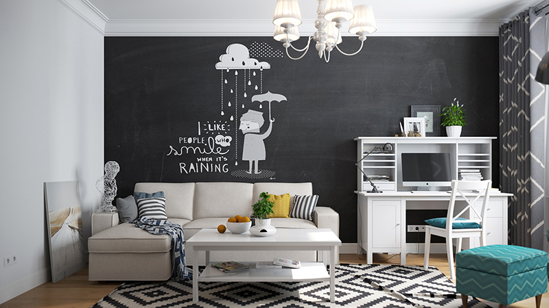 Paint This! Chalkboard Walls in Office Spaces - It All Started