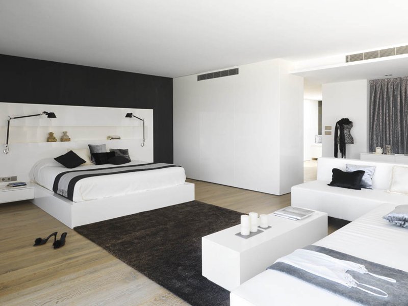 20 Beautiful Black Accent Walls In Different Bedrooms Home Design Lover