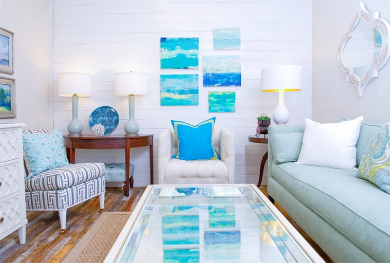 22 Beach Themed Home Decor in the Living Room | Home Design Lover