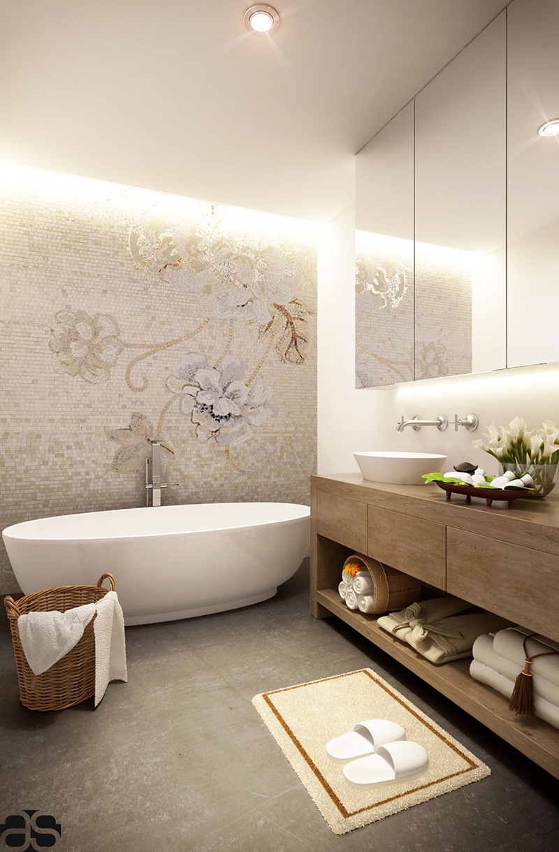 23 Bathroom Visualizations Featuring Decorative Wall Tiles | Home