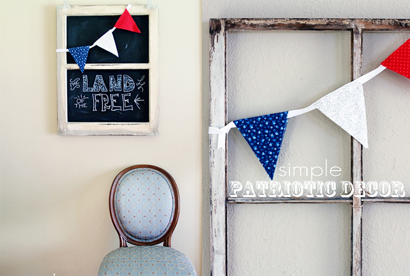 Patriotic Decor Home Tour