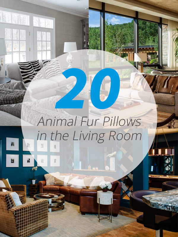 animal fur living rooms