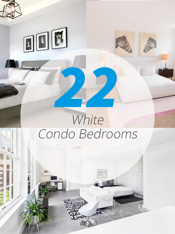 white condo bedrooms