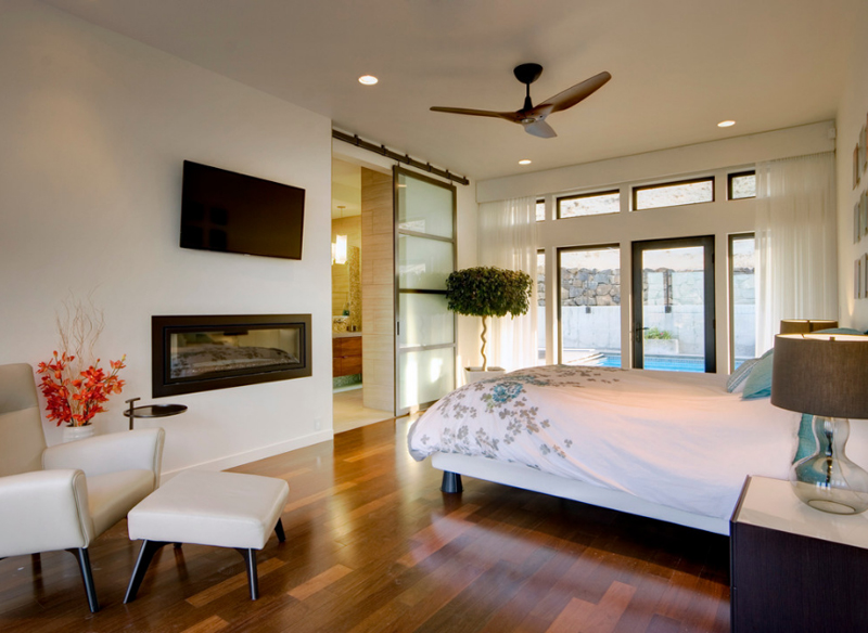 22 Gorgeous Bedrooms With Glass Sliding Doors Home Design Lover