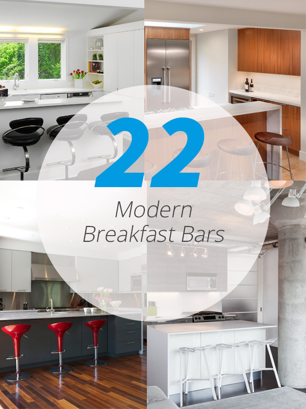 modern breakfast bars