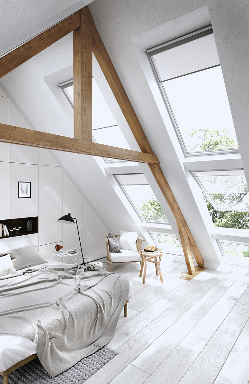 attic bedroom