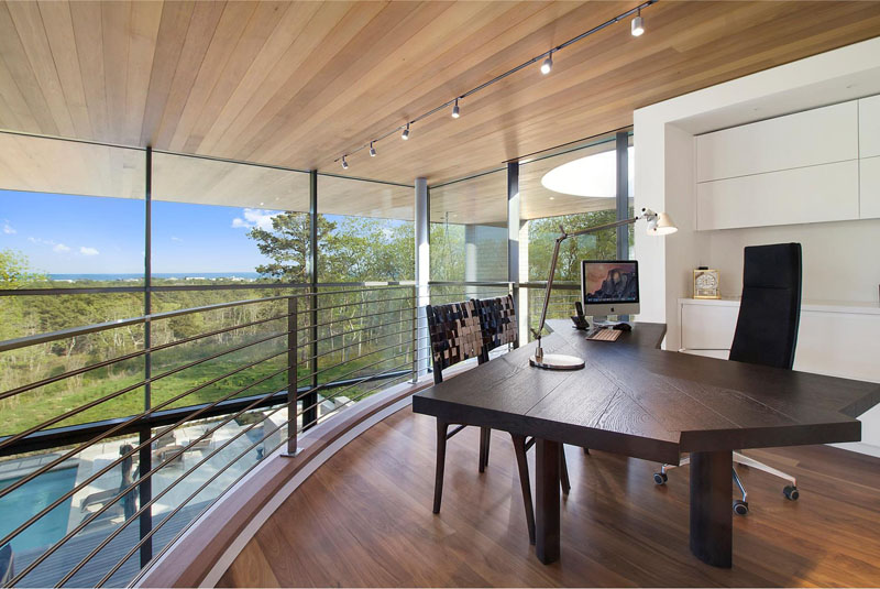 Hamptons Residence home office