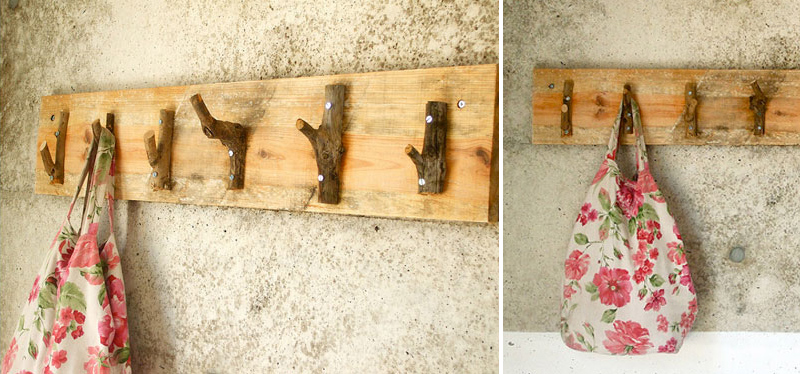 Rustic Coat Hanger