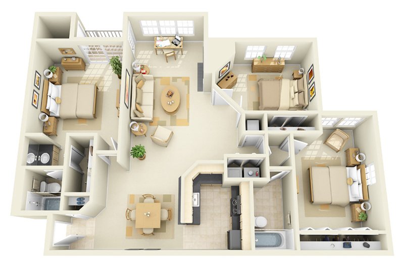 One Story Bloxburg House Layout 4 Bedrooms Bloxburg One Story House 