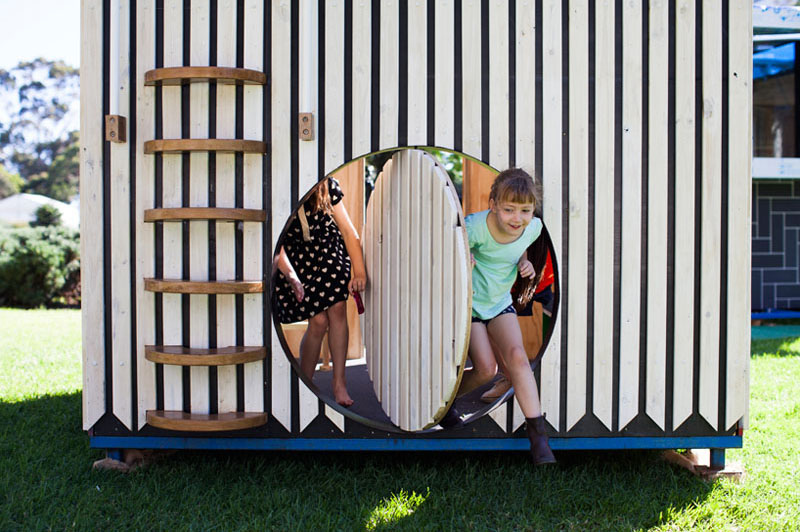 Children's Playhouse door