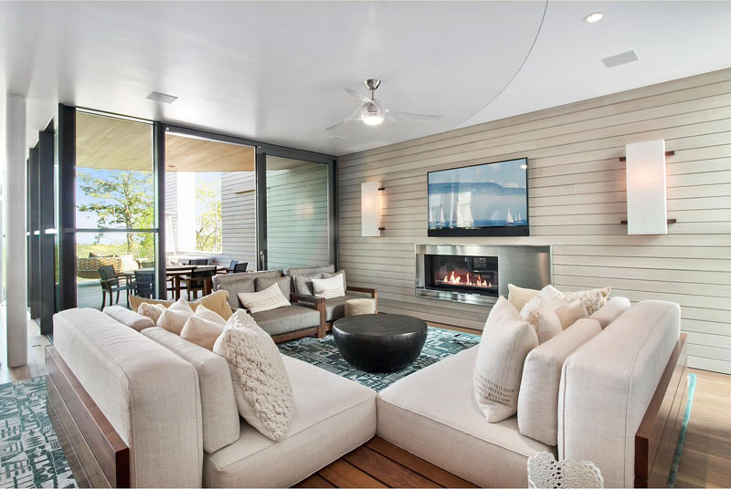 Hamptons Residence sitting area