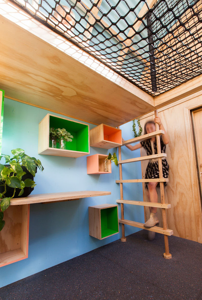 Children's Playhouse shelving