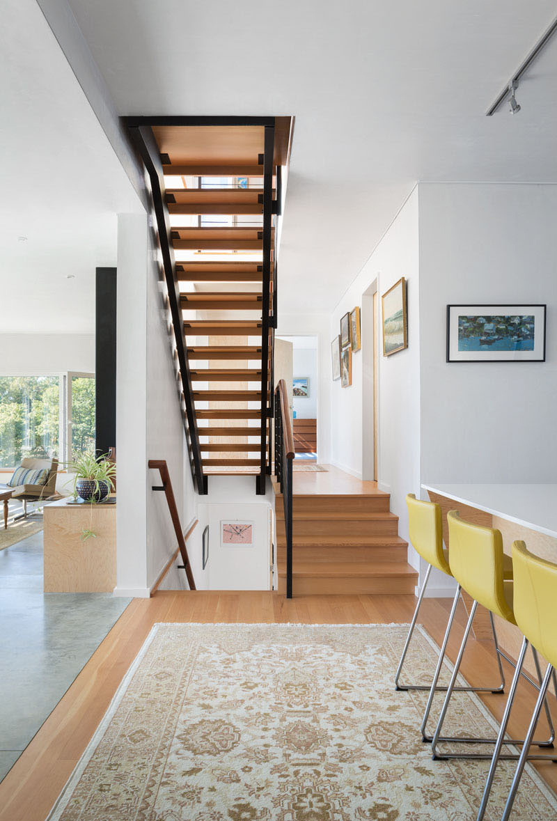 Lily Pond House staircase