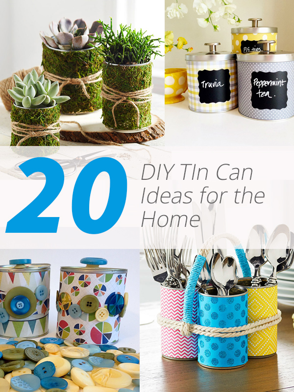 diy tin cans