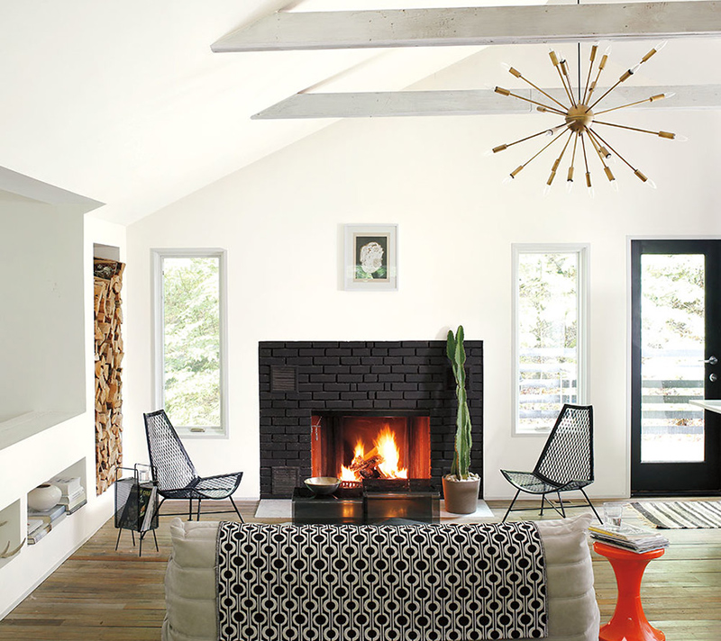 20 Painted Brick Fireplaces In The Living Room Home Design Lover