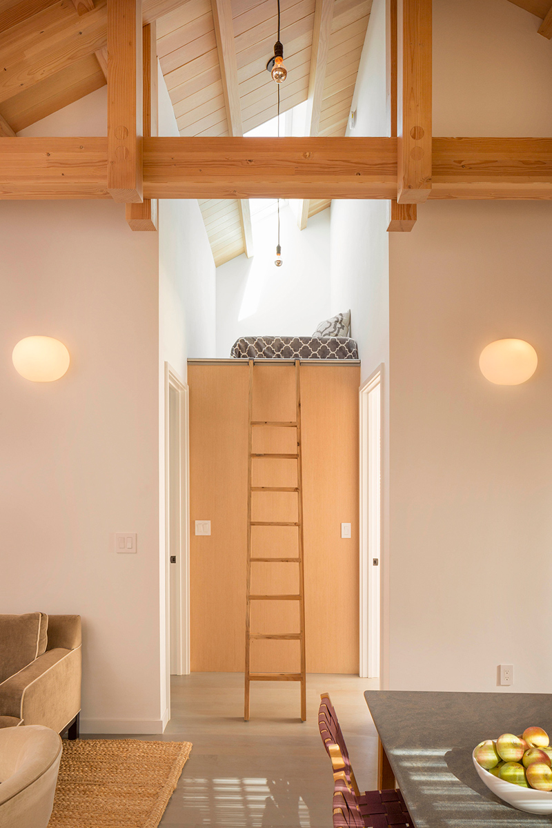 Historic Barn loft bedroom