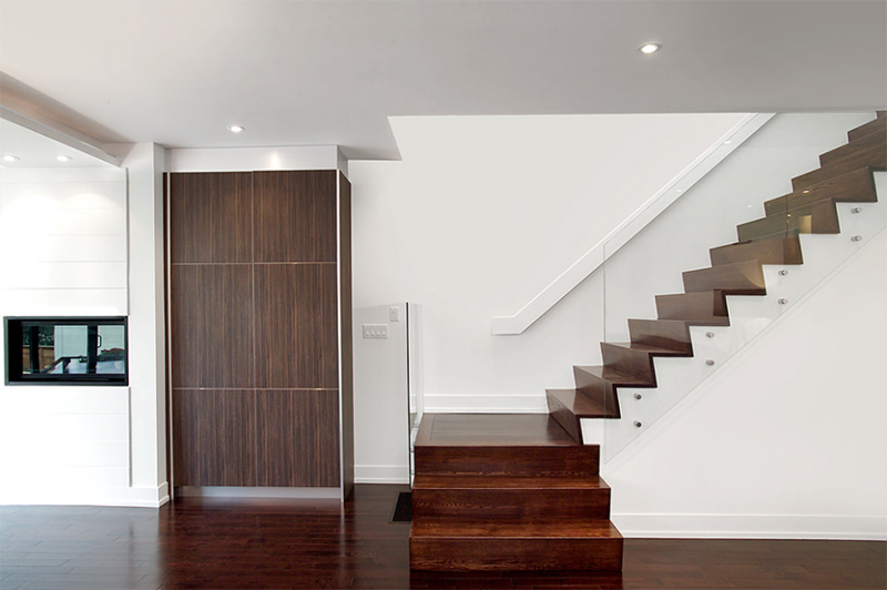 20 Wood and Glass Contemporary Staircase Designs | Home ...
