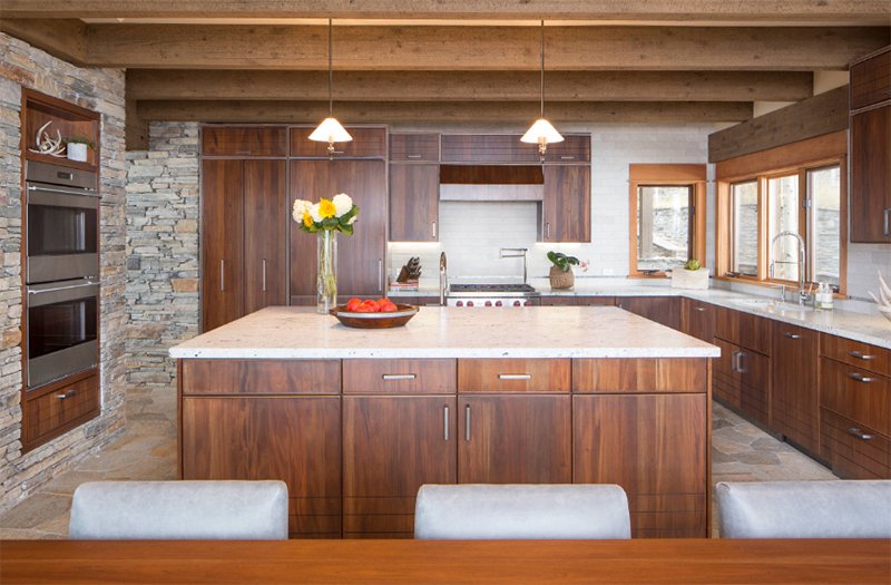 53+ Modern Rustic Kitchen ( WARM & SLEEK ) - Stunning Rustic Kitchens