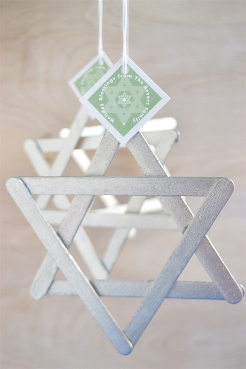 DIY Star of David Ornament