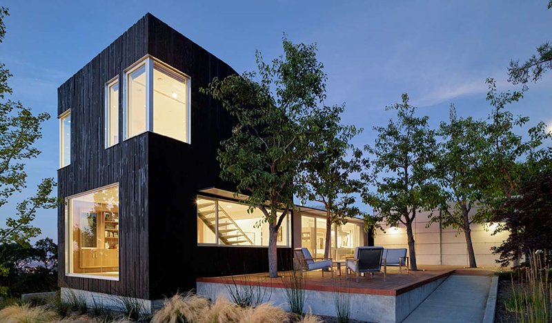 20 Unique Black Modern Homes You Ll Admire Home Design Lover