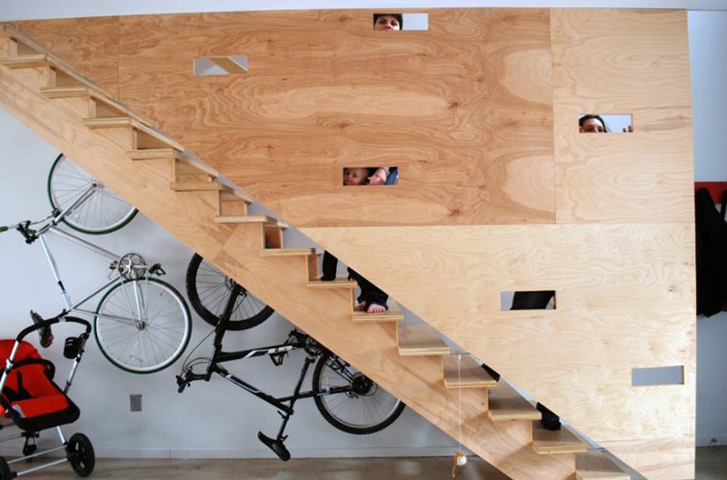 small space bike storage