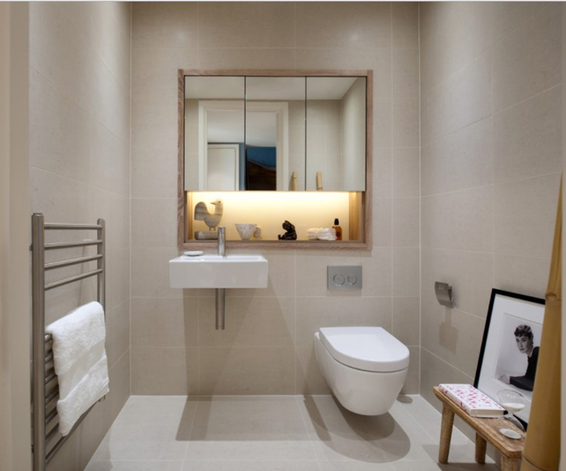 20 Modern Bathrooms With Wall-Mounted Toilets | Home Design Lover