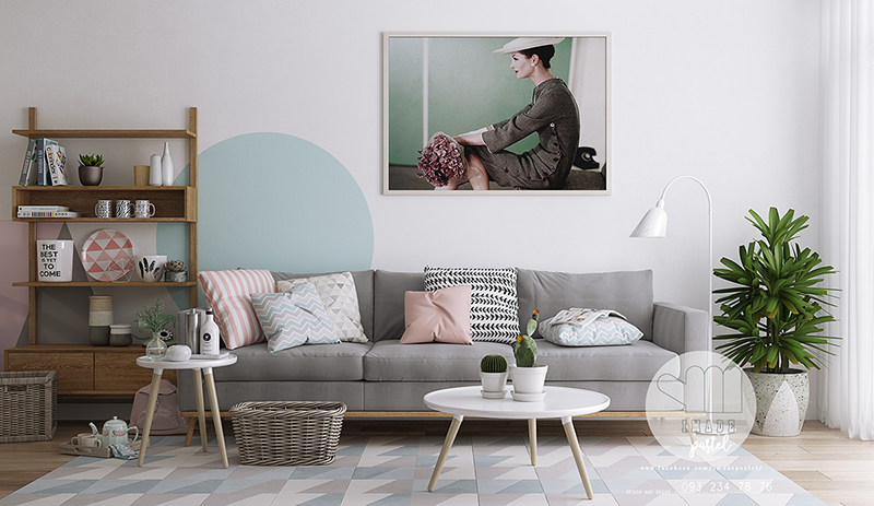 20 Ways to Use Pastel Colors in Scandinavian Living Rooms 