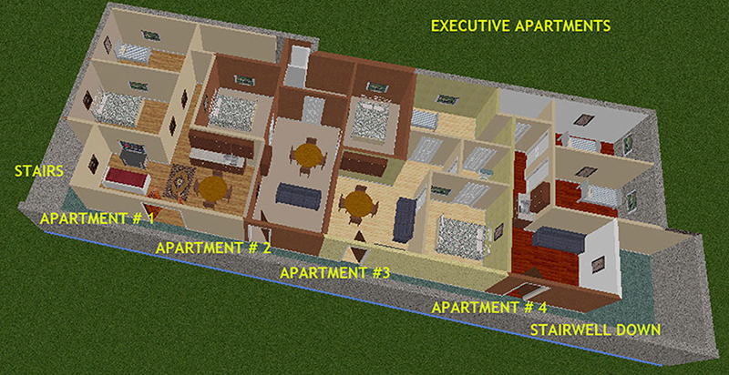 Nuclear Bunker floorplan