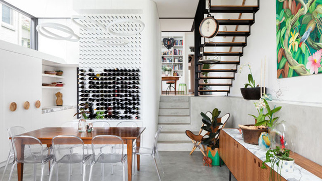 Sustainable House Randwick 2: A Semi-Detached Home with Wooden Shutters