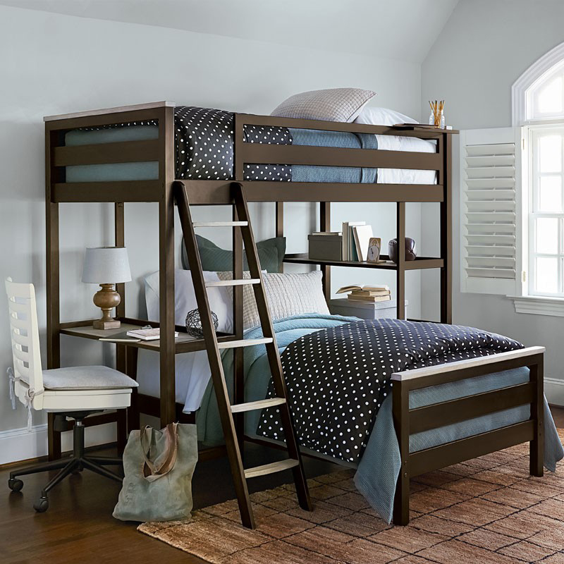 Levi Loft Twin Bunk Bed