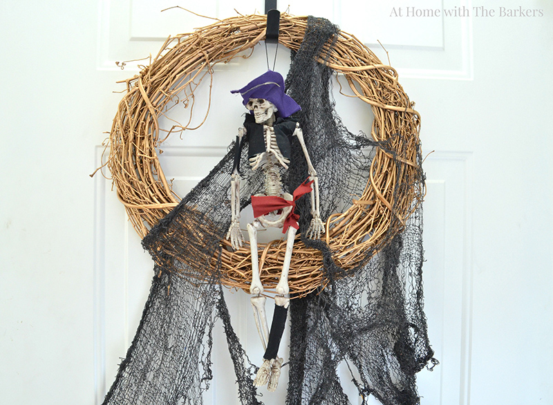 Easy Halloween Wreath