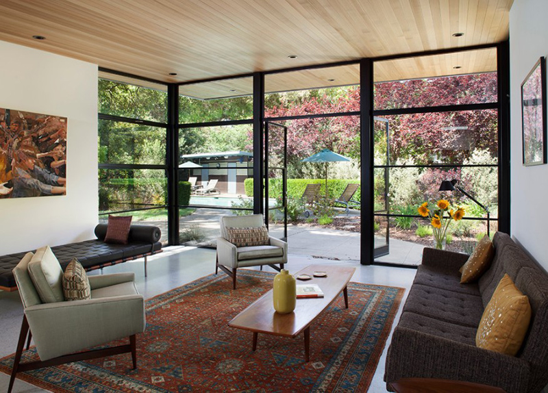 20 Living Rooms with Floor-to-Ceiling Windows | Home Design Lover
