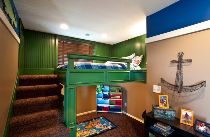 20 Loft Beds with Desk For Boys Bedrooms | Home Design Lover