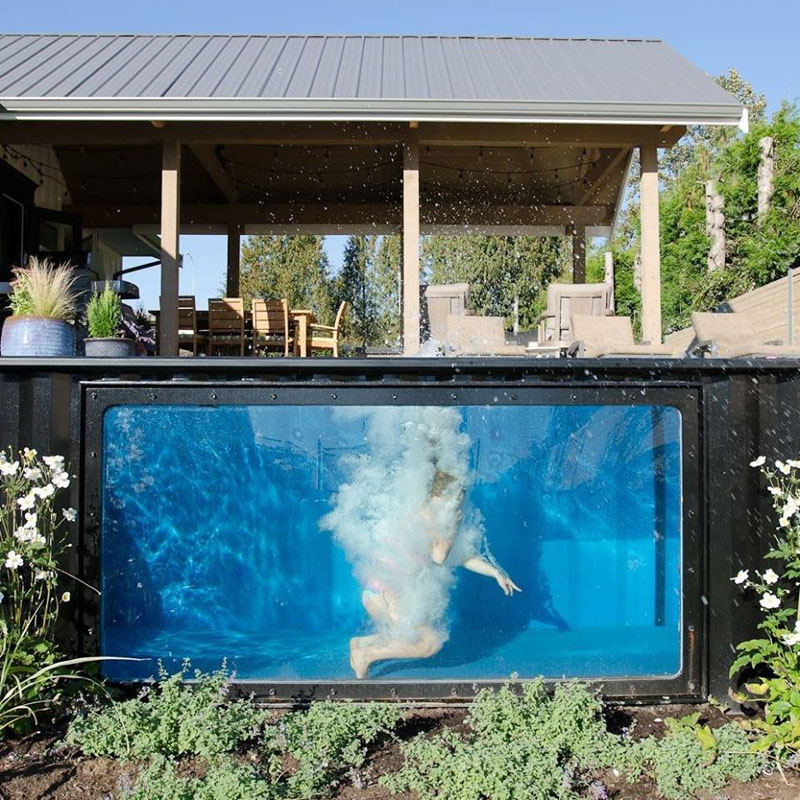Shipping Container Swimming Pool materials