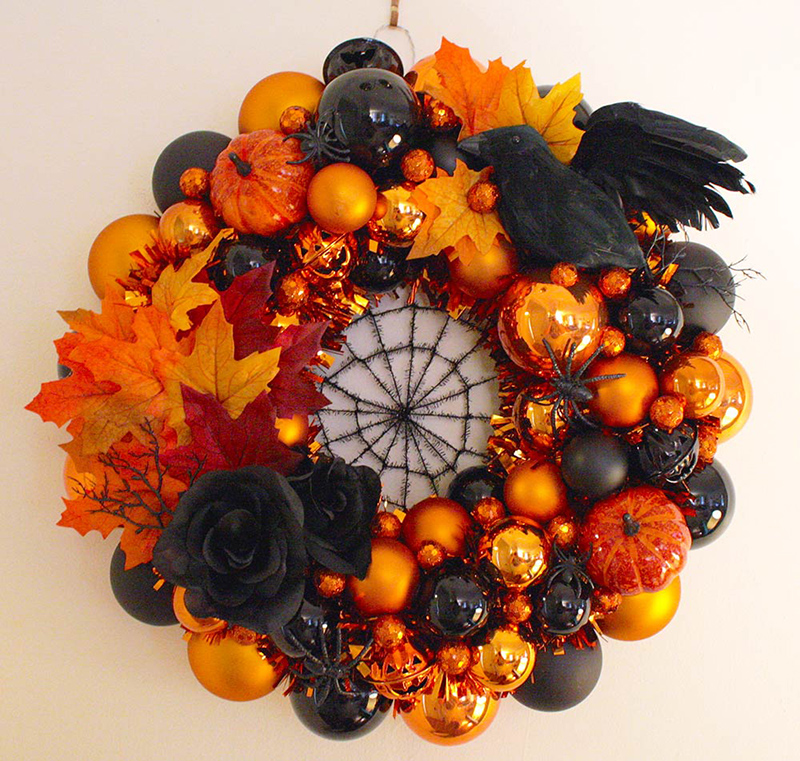 Halloween wreath