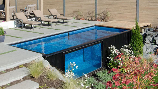 Shipping Container Swimming Pool An Innovative Pool Design For